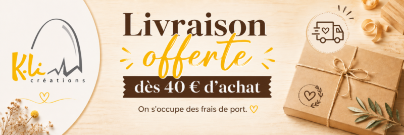 offre kli creations des 40 euros d'achat