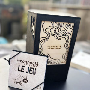 Prison à GSM ONDES en bois avec jeu de cartes édition Famille